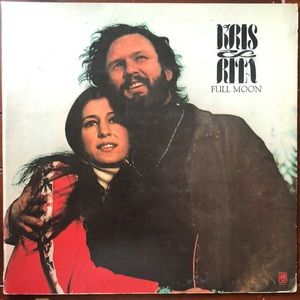 Kris Kristofferson & Rita Coolidge Full Moon Vinyl Lp '73